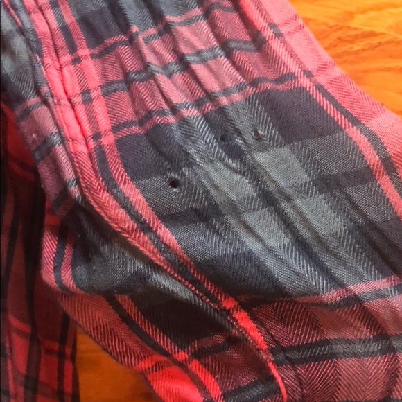 Rails pink and blue button down XS - Picture 4 of 4